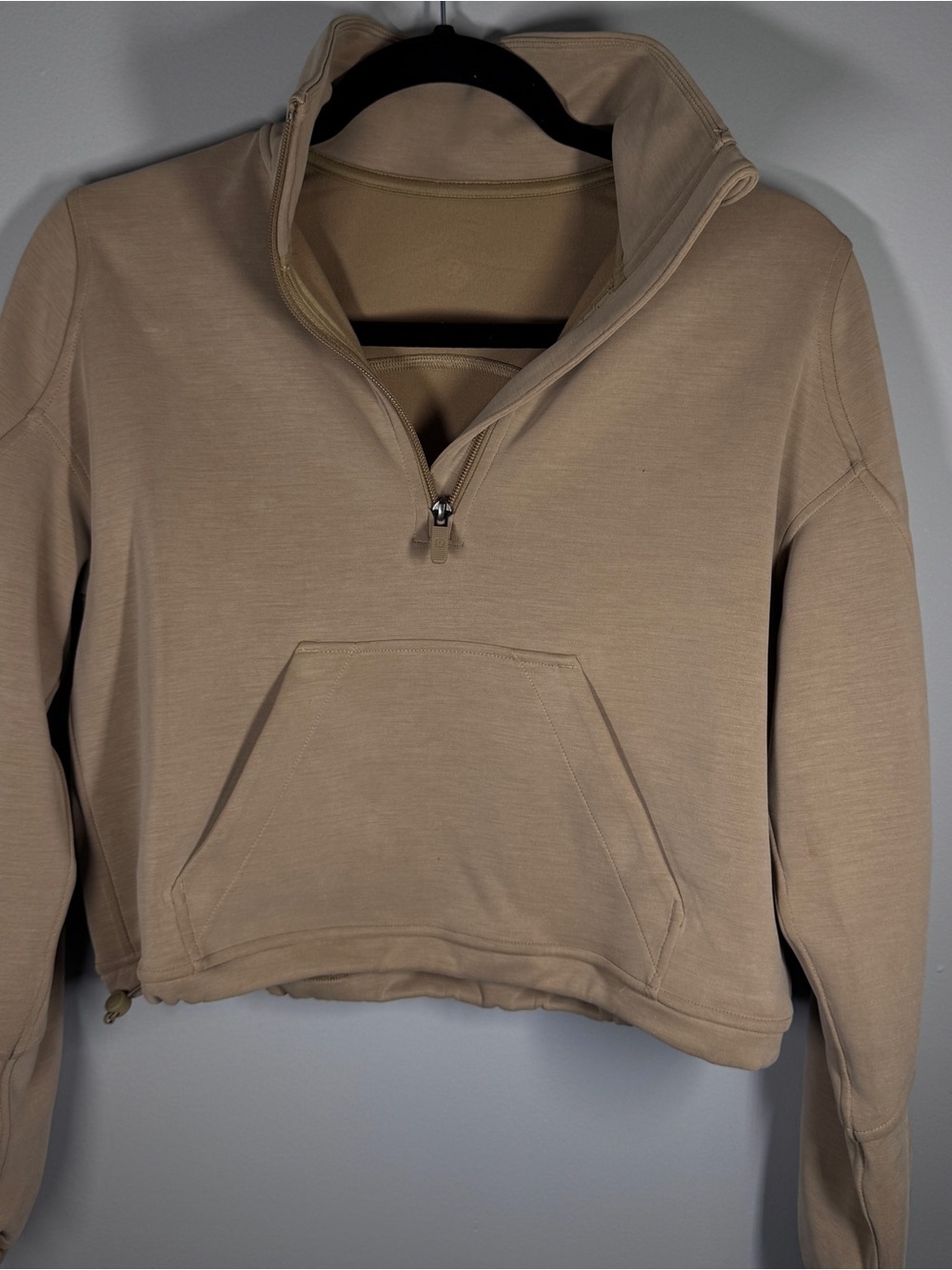 lululemon athletica Women's Half-Zip Pullover - Beige Tan